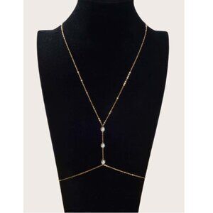 SHEIN faux pearl body chain (NWT) - FREE with bundle